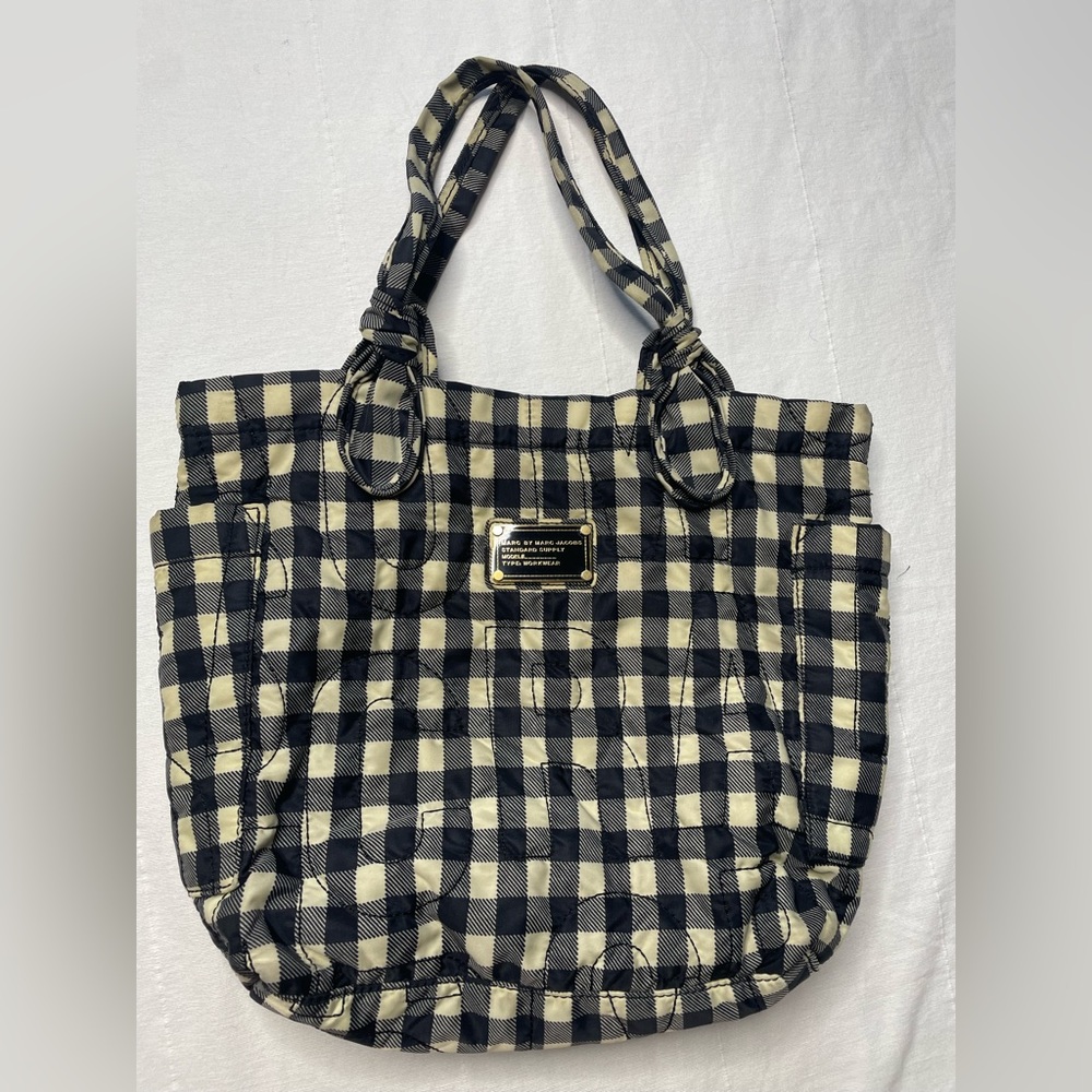 Marc Jacobs Nylon Quilted Tote Bag